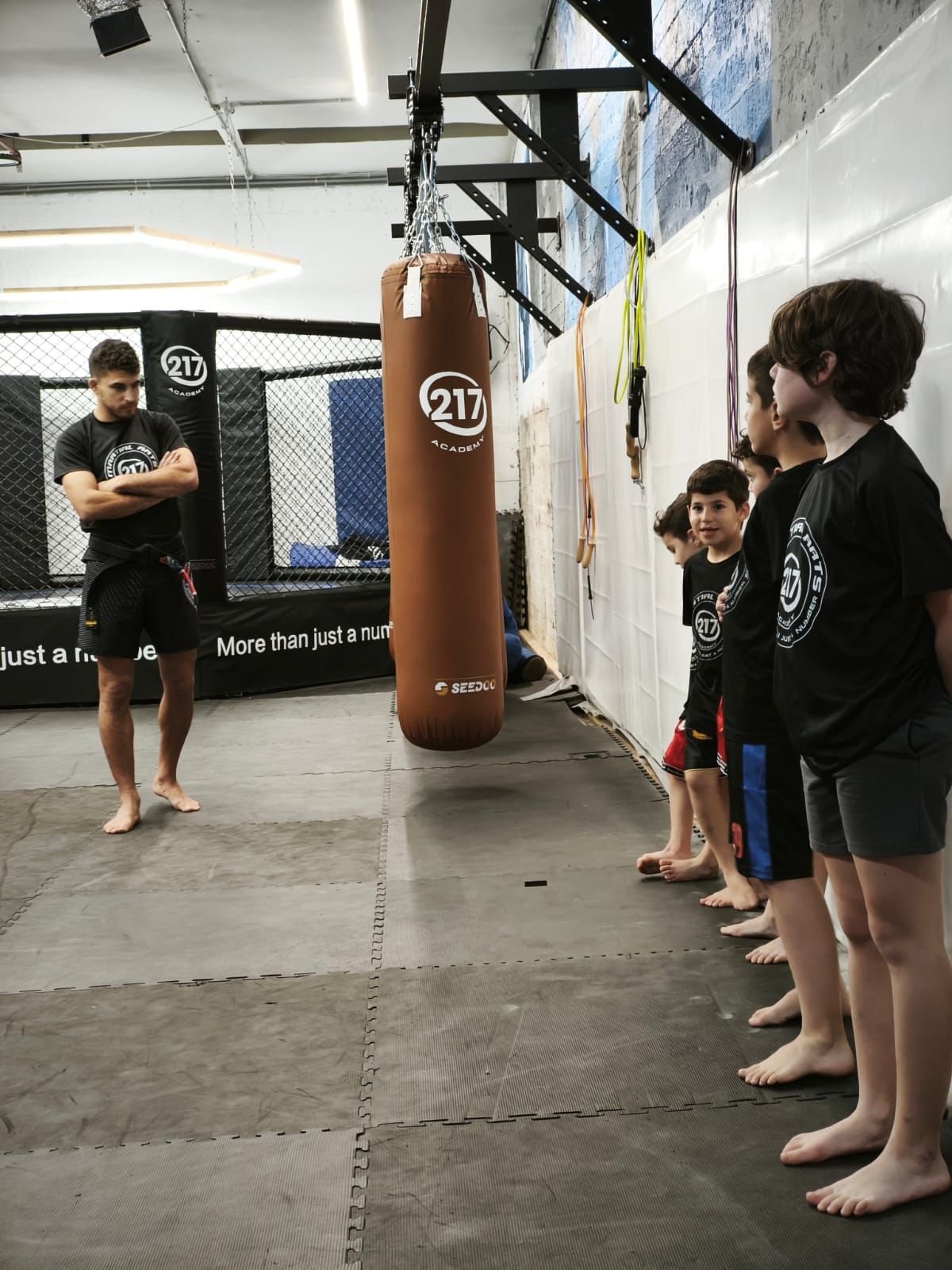 [תמונה של אימון ג'יו ג'יטסו]